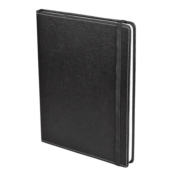 Ecoleatherette B-5 Hard Cover Notebook (HCJB5.Black)
