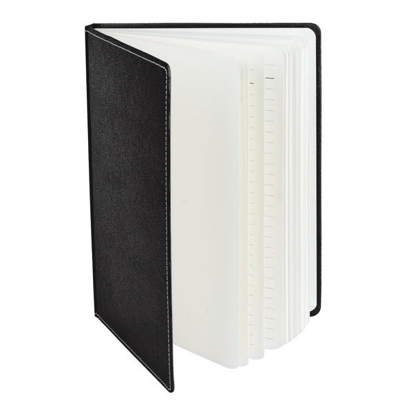 Ecoleatherette B-5 Hard Cover Notebook (HCJB5.Black)