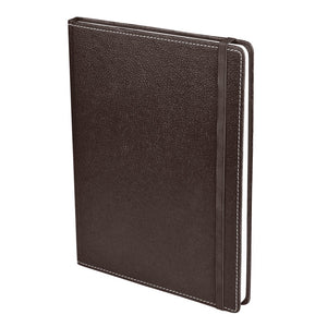 Ecoleatherette B-5 Hard Cover Notebook (HCJB5.Chocolate)