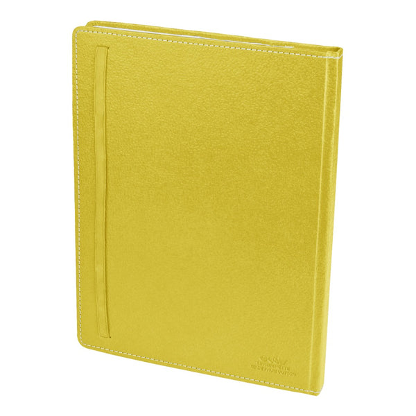 Ecoleatherette B-5 Hard Cover Notebook (HCJB5.Yellow)