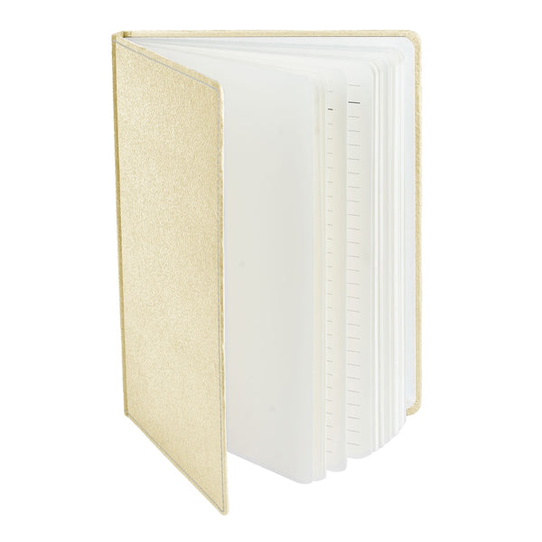 Ecoleatherette B-5 Hard Cover Notebook (HCJB5.Pearl)