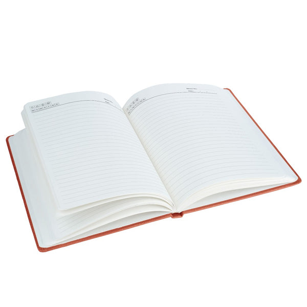 Ecoleatherette B-5 Hard Cover Notebook (HCJB5.S.coral)