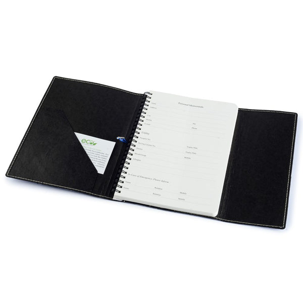 Ecoleatherette A-5 Regular Soft Cover Notebook (JA5.D.Blue)