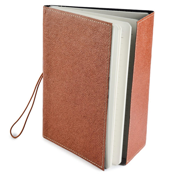 Ecoleatherette A-5 Regular Soft Cover Notebook (JA5.L.Brown)