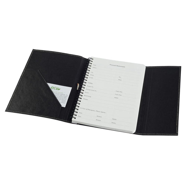 Ecoleatherette A-5 Regular Soft Cover Notebook (JA5.L.Brown)