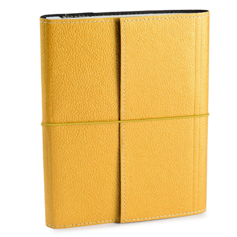 Ecoleatherette A-5 Regular Soft Cover Notebook (JA5.R.Gold)
