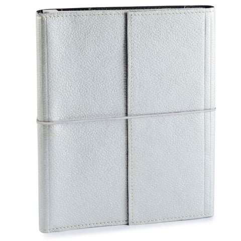 Ecoleatherette A-5 Regular Soft Cover Notebook (JA5.Silver)
