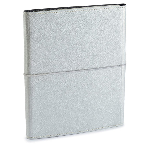 Ecoleatherette A-5 Regular Soft Cover Notebook (JA5.Silver)