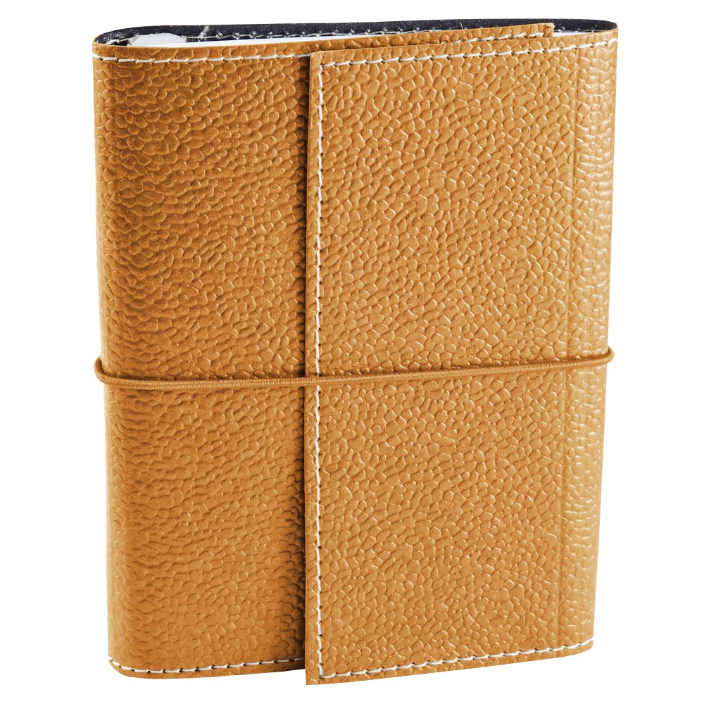 Ecoleatherette A-6 Regular Soft Cover Notebook (JA6.R.Gold)