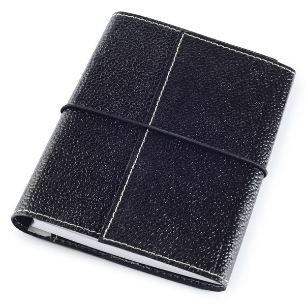 Ecoleatherette A-6 Regular Soft Cover Notebook (JA6.Black)