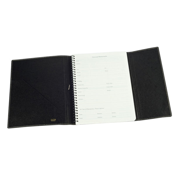 Ecoleatherette B-5 Soft Cover Notebook (JB5.Black)