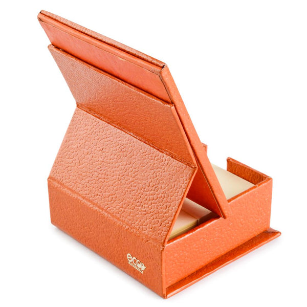 Ecoleatherette Slip Box with Frame (SBF.B.Orange)