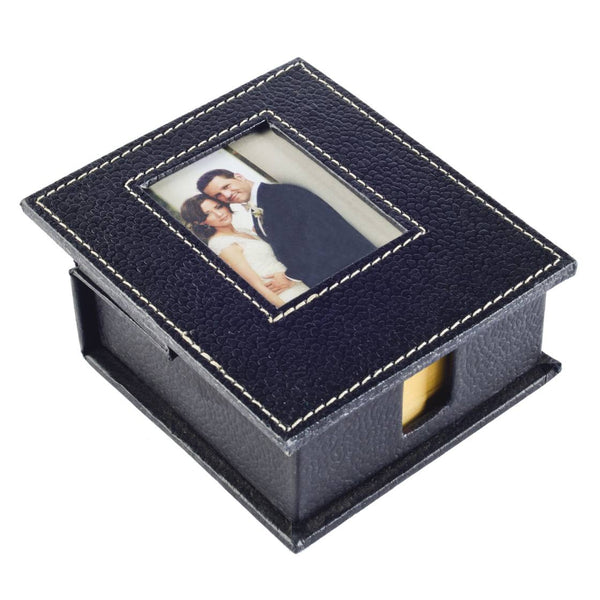 Ecoleatherette Slip Box with Frame (SBF.Black)