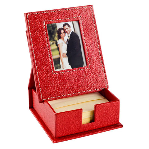 Ecoleatherette Slip Box with Frame (SBF.Red)
