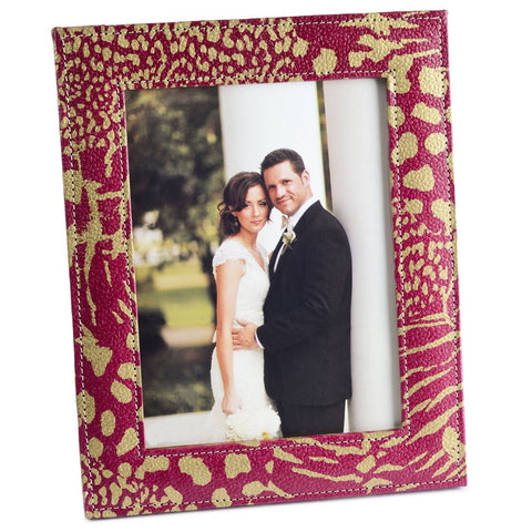 Ecoleatherette 6"x8" Photo Frame with Hanging and Standing Options  (SRPF68.002)
