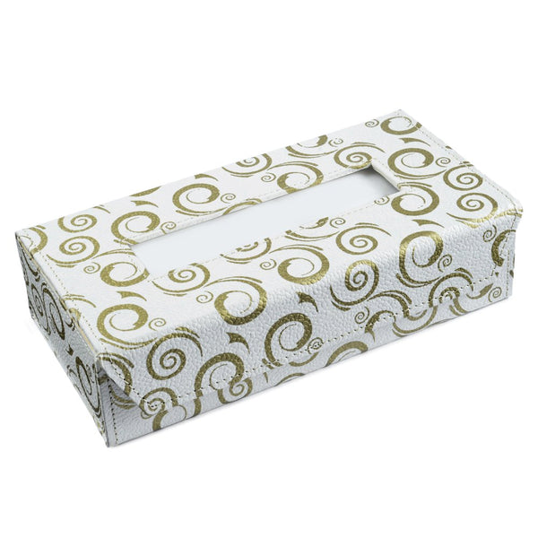 Ecoleatherette Handcrafted Tissue Paper Tissue Holder Car Tissue Box With 100 Pulls tissue (TB.006)