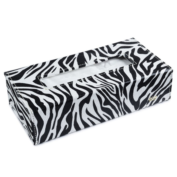 Ecoleatherette Handcrafted Tissue Paper Tissue Holder Car Tissue Box With 100 Pulls tissue (TB.016)